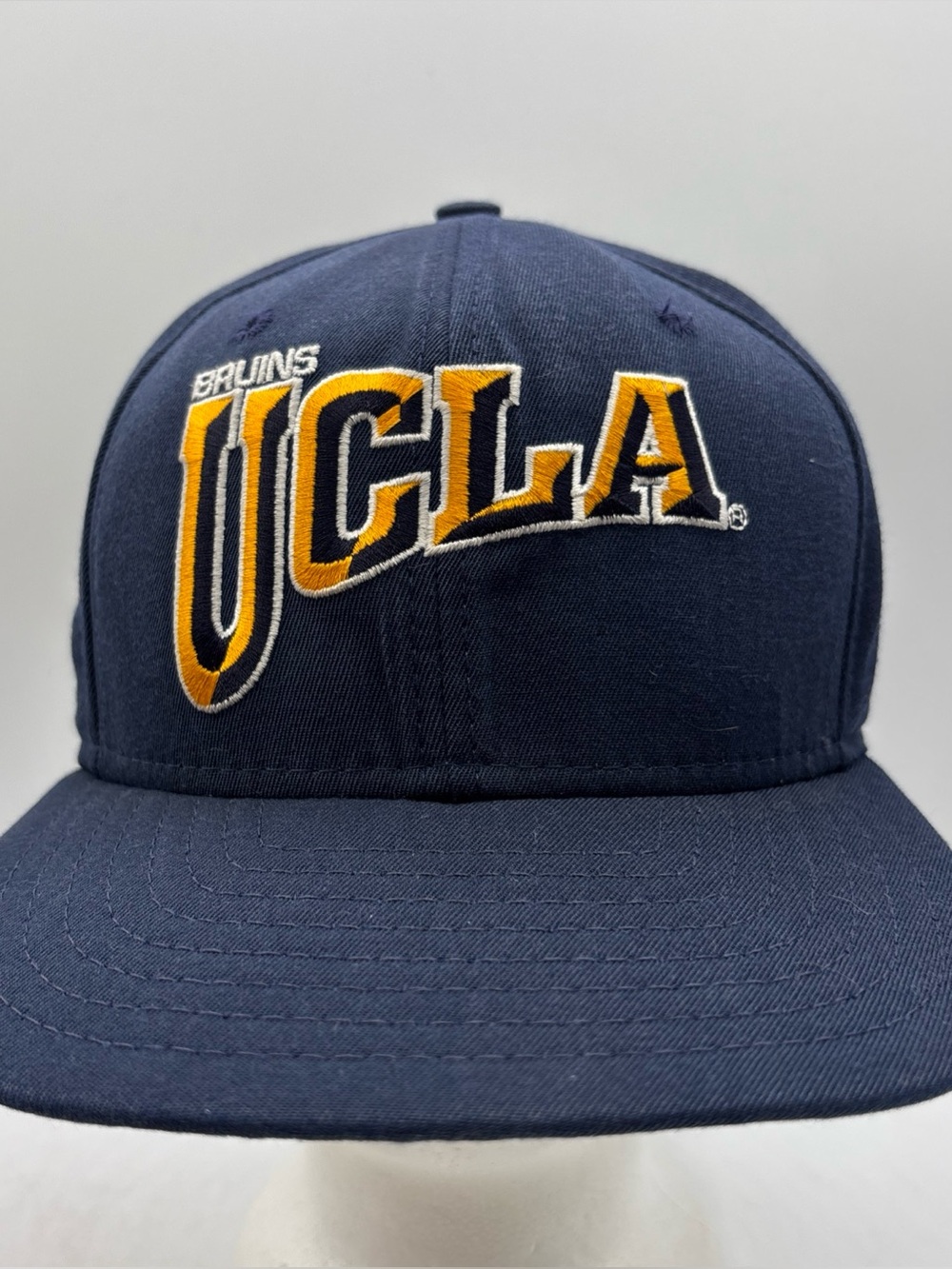 Vintage UCLA Bruins New Era SnapBack Hat Made USA  NCAA College Cap Navy Blue